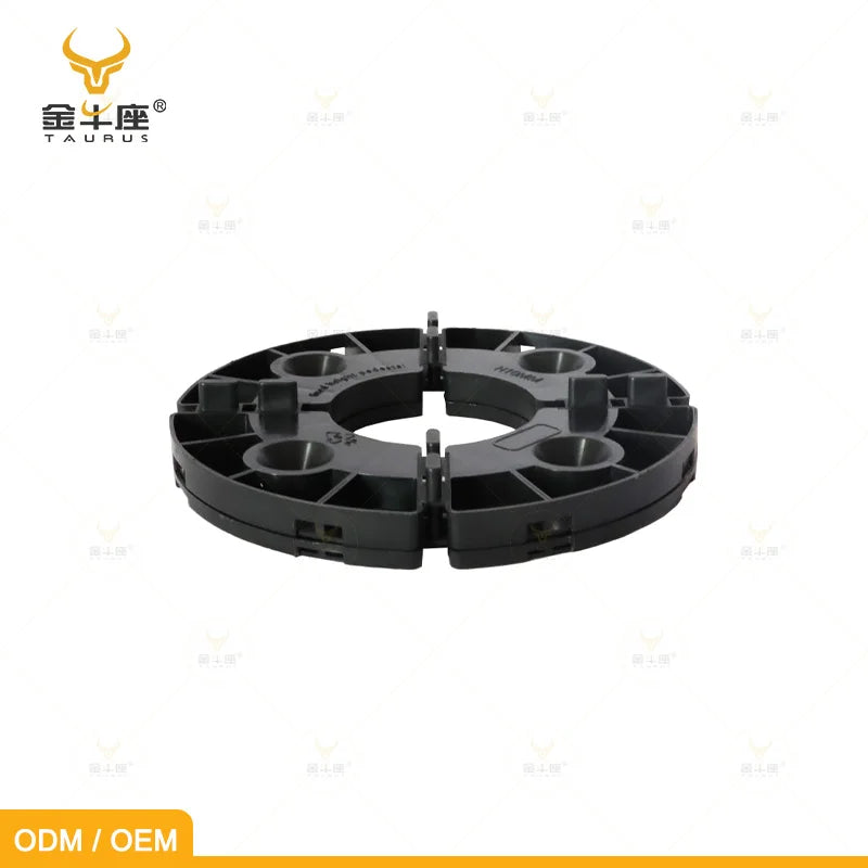 JNZ Outdoor Adjustable Plastic Decking Supports Black Polypropylene Base Fixed Height for Parks Modern Elevated Paving Base