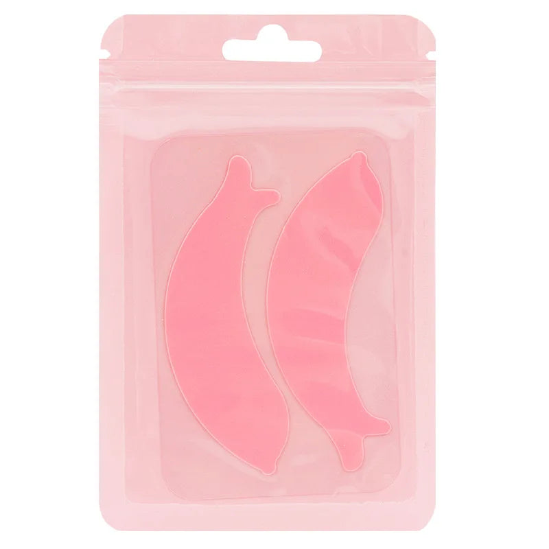 Custom Logo Silicone Under Eye Patch Lash Lift Under Eye Mask 30 Times Reusable Eye Pads for Grafting Eyelash Extensions