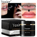 Lip Exfoliating Scrub Transparent Gel Moisturizes Reduces Lip Lines Yoxier Lip Lightening Scrub Balm
