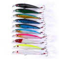 WEIHE 9cm 8g 10 Colors Hard Minnow Pesca Wobbler Lure Fishing Tackle Carp  Fishing Lures