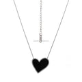 Vogue Girl Stainless Steel Rosary Catholic Geometric Jewelry Silver Plated Heart Pendant for Women Gift for Horse Lovers