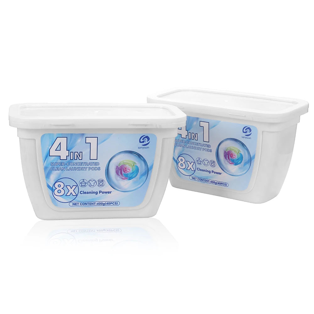Free Sample OEM/ODM 4in1 One Capsule Washing Capsule Detergent Pod Perfume Original Laundry Detergent Capsule Washing Pods