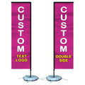 48h Fast Delivery Feather Flags Hardware with Glass Fiber Rod Bracket Screen Print American Glory Swooper Feather Flag Pole Kit