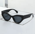 Wholesale Luxury Chunky Large Black Cat Eye Designer Customized Unisex Uv400 Sunglasses