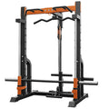 Qiancheng YHP708 Home Gym Half Rack Power Cage Multi-Station Smith Machine with Power Bench & Rack Home Fitness Equipment