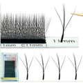 3d Fairy Clover Eyelash Extension 1 Tray Eyelash Ddp New Hand Made Natural Vendor 3d Black 0.07 Customized Package Accepted