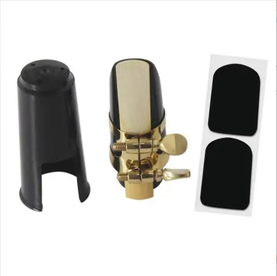 Wind Instrument Accessories Saxophone Mouthpiece Suit with 2 Nozzle Patches