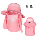 2022 Fashion UV Protection Women Outdoor Breathable Sun Hats Men Fishing Summer Quick Dry Nylon Mountaineering Hats