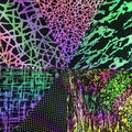 Reflective Fabric rainbow Reflective Fabric Reflective Rainbow Fabric for Clothing