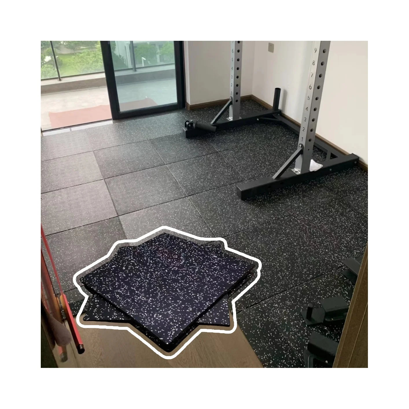 Durable Gym Mats With Epdm Rubber: the Ideal Wear-Resistant and Shock-Absorbing Surface for Intense Workouts
