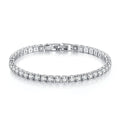 Fashion Silver Tennis Chain Bracelets Jewelry for Women Men Gold 2.5mm 3mm 4mm 5mm Iced Out Crystal CZ Diamond Tennis Bracelet