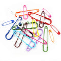 Fashion New Multi-Colors Mixed Colorful Safety Pins Brooch Blank Base Brooch Pins for DIY Jewelry Making Supplies Accessories