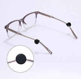 Round Eco-friendly Anti-slip Ear Holder Hook Silicone Glasses Temple Tips Eyeglasses Accessory for Adult & Child
