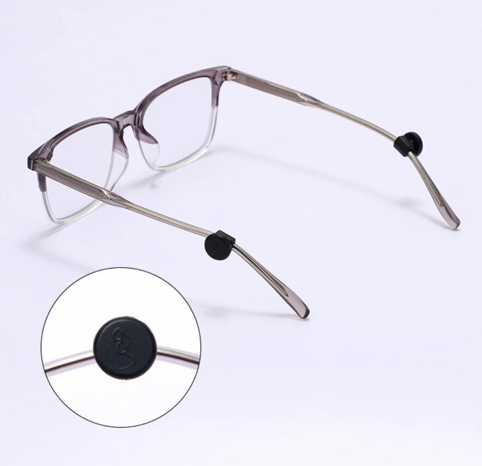 Round Eco-friendly Anti-slip Ear Holder Hook Silicone Glasses Temple Tips Eyeglasses Accessory for Adult & Child