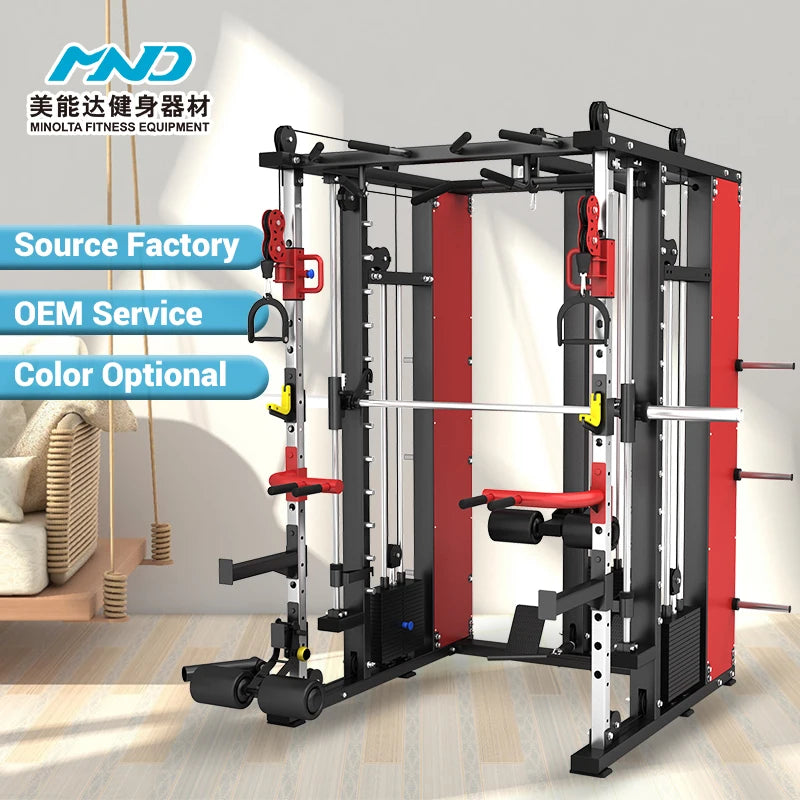 All in One Machine Multi Comprehensive Trainer Commercial Use Smith Machine MND C86 for Strength Training
