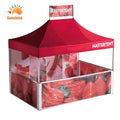 Aluminum Frame Outdoor Rainproof Advertising Instant Canopy Aluminum Awning Canopy Portable Tents Trade Show Tent for Events