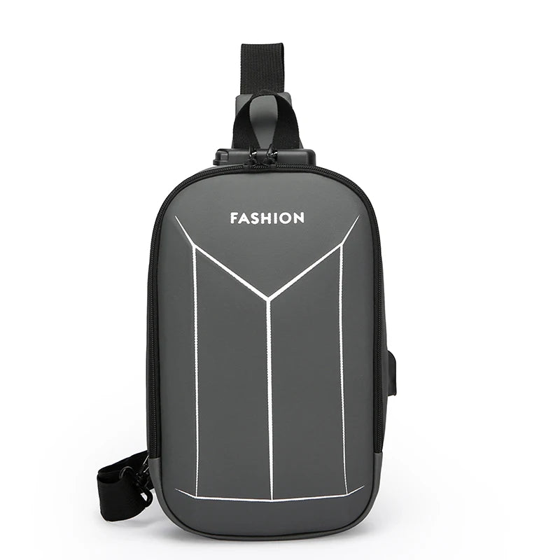 Outdoor Unisex Chest Bag Shoulder Anti-Theft Fashion Nylon Waterproof