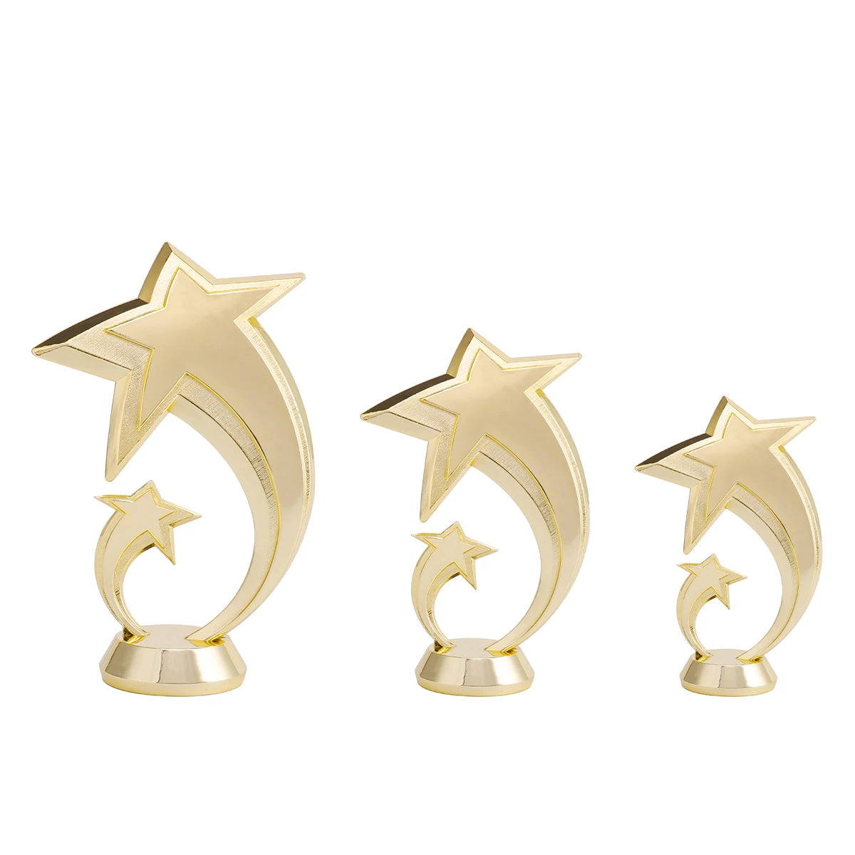 Factory Direct Wholesale Plastic Trophy Figurine Component for Singing Competition Music Theme Match Souvenir of Concert GZ99