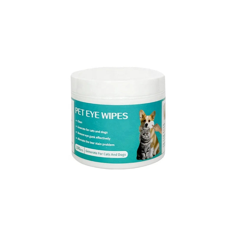 USMILEPET Best Seller Pet Eye Cleaning Grooming Wipes Gentle Removal of Tear Stains and Eye Debris for Dogs and Cats
