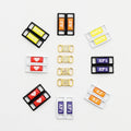 FASTLACES -04 New Metal Shoelace Buckle with Rhinestone Decorations 16 Colors High Quality 15g Sneaker Accessories