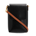 Small Handmade Saffiano Genuine Leather Luxury Women's Crossbody Shoulder Bag with Single Strap RFID Camera Cell Phone Bag