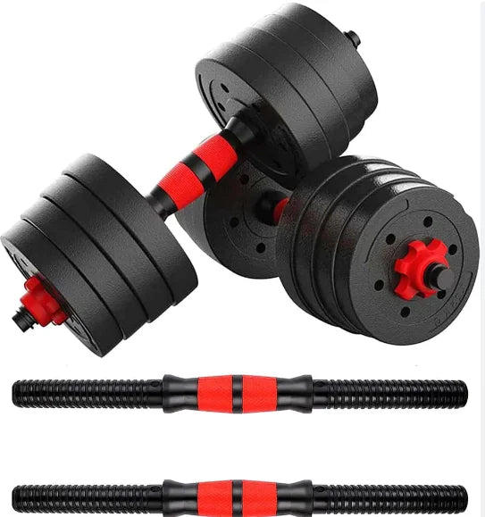 Hebei Guaranteed Quality Eco-friendly Weight Lifting Dumbbell Set Adjustable Barbell Sets 10 20 30 40 50 kg