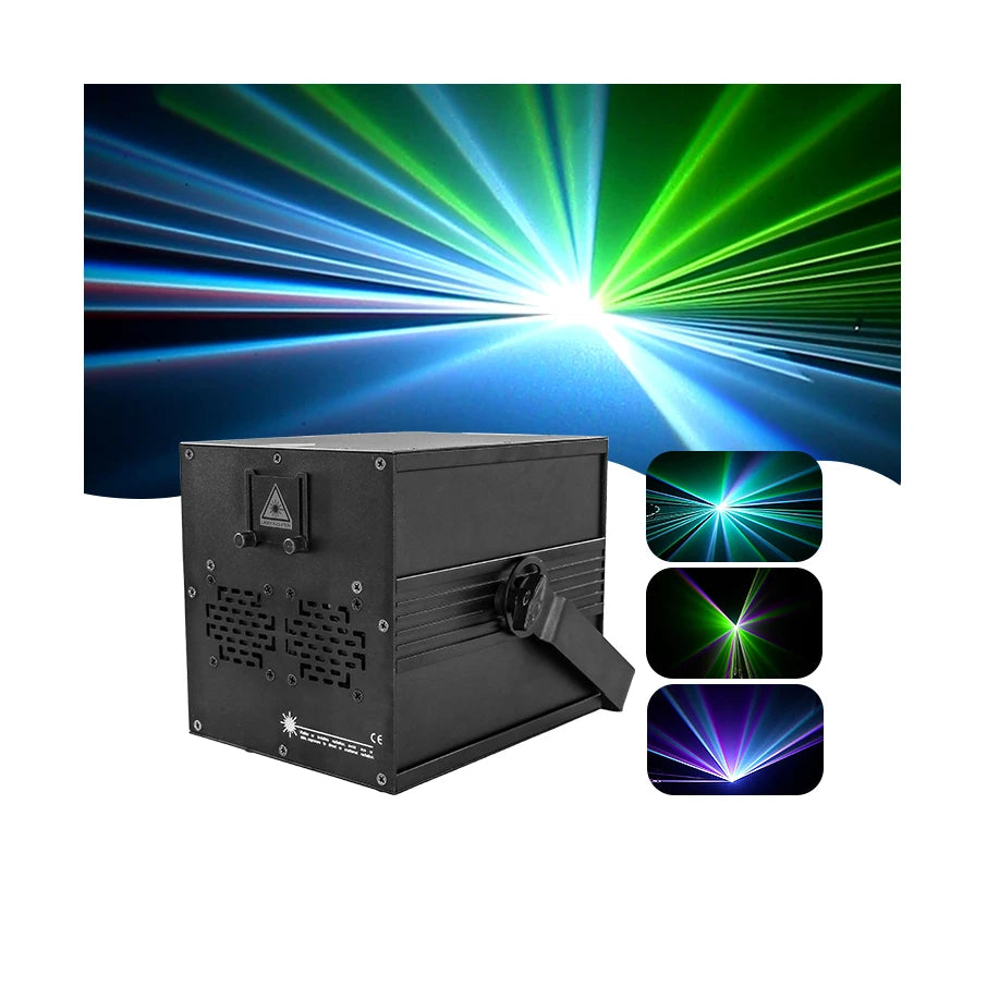 China Wholesale Professional Stage Lights Mini 6W Rgb Full Color Animation Nightclub  Dj Laser Light  for Party Disco Lighting