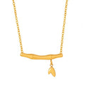 New Arrival 18K Gold Plated Stainless Steel Pendant Necklace Fashion Trendy Jewelry for Women Daily Wear Party Decoration