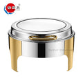 Luxury Chef Chafing Dish for Sale Buffet Set Stainless Steel Restaurant Serving Food Warmer Dishes for Catering
