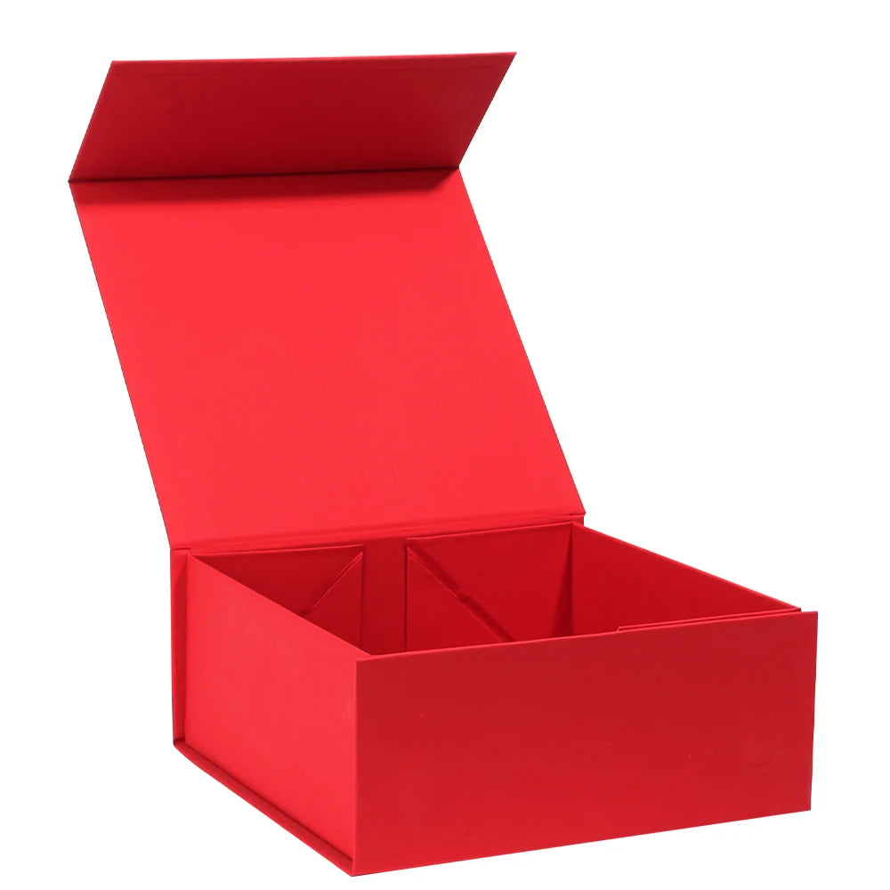 Wholesale Luxury Foldable Magnetic Gift Box Rigid Closure Custom Lid Large Size Embossed Matt Lamination for Gift Packaging