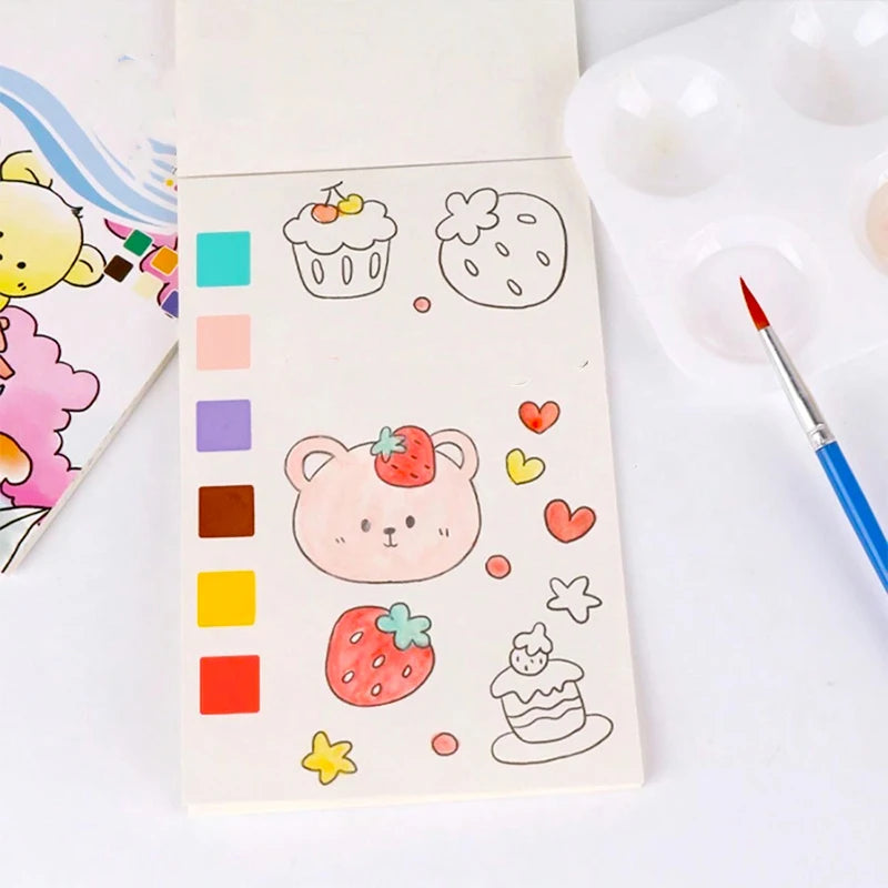 Wholesale Custom Color Offset Cardboard Brochure Printing Custom Size Perfect Binding Transfer Printing Be Torn Easily Sticker