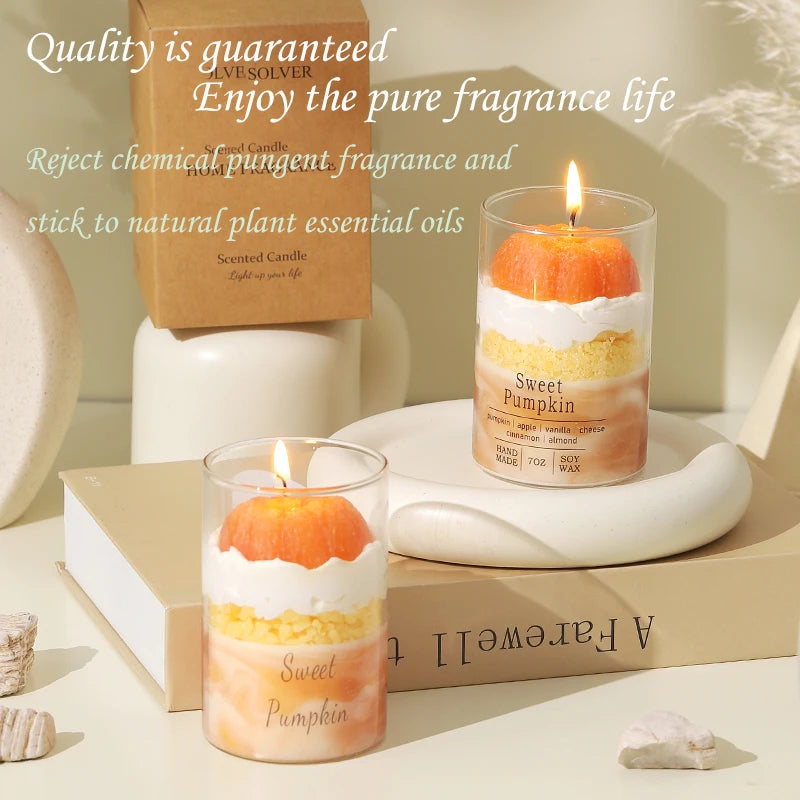 2025 Trending Luxury Fragrance Scented Candles Set by Soy Wax with Glass Ceramic Candle Jars for Birthday Christmas Home D��cor