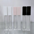 7ml MOQ 50pcs Custom Private Label Paper Box Lipgloss Container Packaging Empty Custom Lip Gloss Tubes and Wand