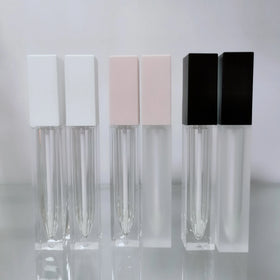 7ml MOQ 50pcs Custom Private Label Paper Box Lipgloss Container Packaging Empty Custom Lip Gloss Tubes and Wand