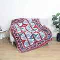 Geometric Rug Woven Blanket Throw Blanket Sleeve Blanket Vintage Blnaket