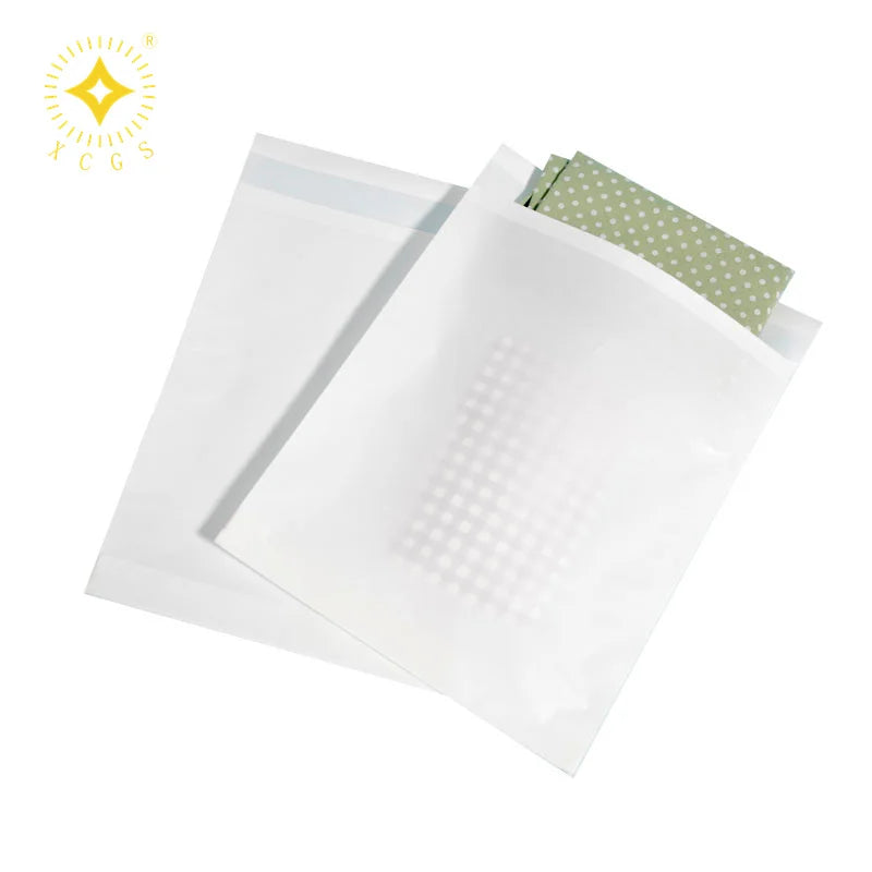 Customized Glassine Paper Bags Disposable T-shirts Packaging Compostable Packaging Bag