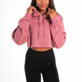 New Arrival Women's Cropped Hoodies Sweatshirt Sweater Custom Print Embroidery Crop Top Sports Pullover Tops Hoodie