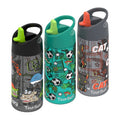 New Leak-Proof Children Portable Sport School Outdoor Plastic Kids Water Bottle With Straw