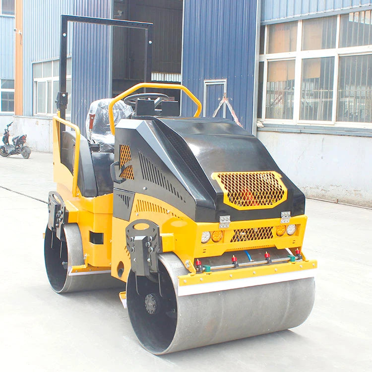 Factory Price 3 Ton Ride on Hydraulic Vibratory Roller Mini Roller for Sale