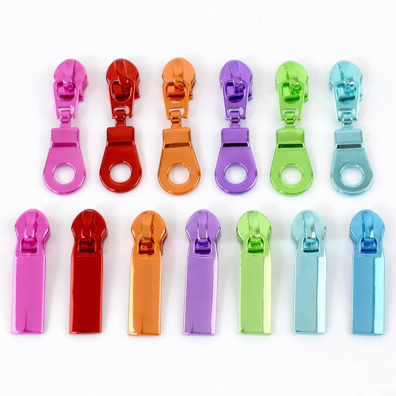 Deepeel ZT179 5# DIY Garment Luggage Zipper Accessories Coat Bag Cloth Zip Puller Head Zippers Slider for Nylon Zipper