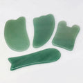 HZ Green Aventurine Guasha Jade Stone Plate Scraping Massage Tool Gua Sha Guasha Board Face Massager Tools