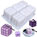Candle Mold  Cube 6 Sofa Candles 15 Magic Balls Candle Mold