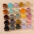 Aiji Midairy Simple Cellulose Acetate Hair Claws for Women Girls 222595