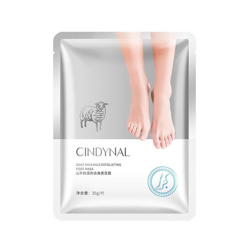 CINDYNAL Goat Milk Mild Exfoliating Foot Mask