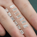 Hot Sale Loose Lab Diamond Baguette Step Cut 1*2-3.6mm  Men Ring Stone Diamond
