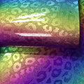 Luxury leather Iridescent glitter vinyl fabric faux leather printed upholstery designer leather