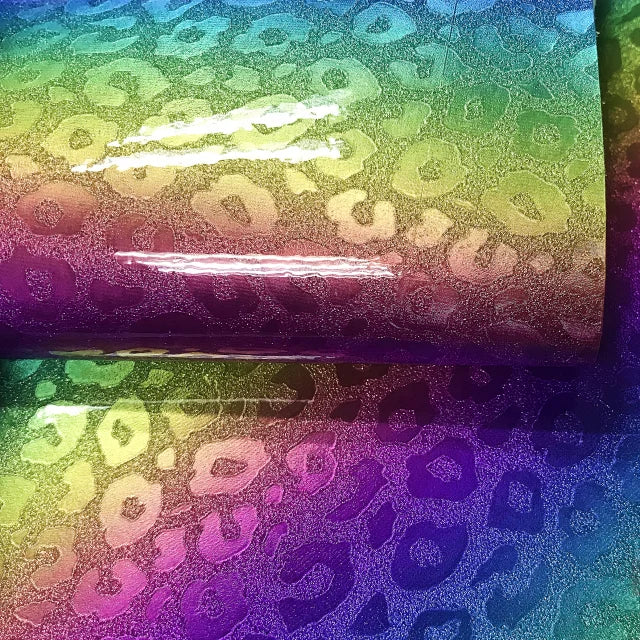 Luxury leather Iridescent glitter vinyl fabric faux leather printed upholstery designer leather