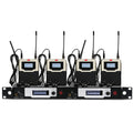 J2 Professional 2 Channel UHF Wireless Meaning in Ear Monitor System for Stage Recording Studio Musicians