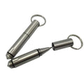 Mini Portable Stainless Steel Tactical Pen Keychain Survival Defense Tool Glass Breaker Gift Metal Body Customizable Promotion