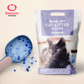 No Clumping Health Care Monitoring Superior Odor Control Dust Free Blue Colorful Crystal Cat Litter Tray Refills